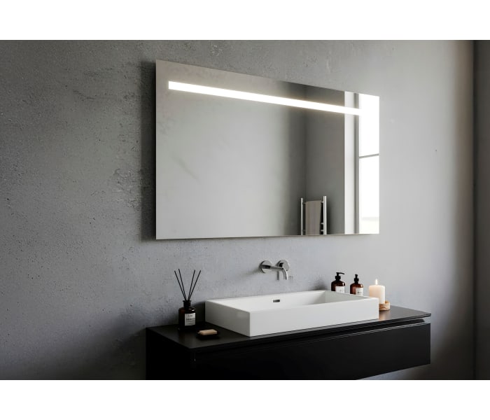Espejo de baño con luz LED Bruntec Tarim Principal 0