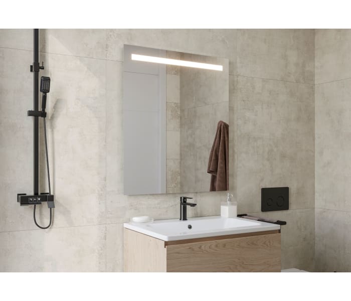 Espejo de baño con luz LED Bruntec Tarim Principal 2