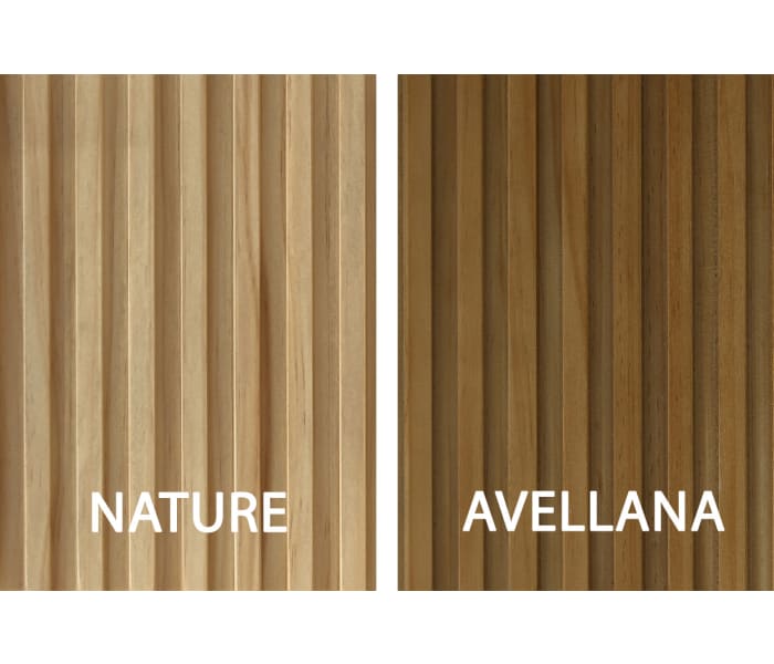 Conjunto de mueble de baño de madera maciza Bruntec Alpes Detalle 3