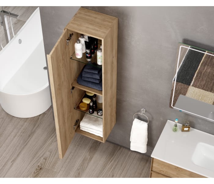 Columna de baño Box 140 x 34.5 x 27 cm suspendida Viso Bath [2024]