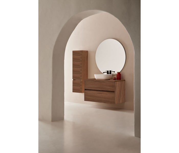 Conjunto mueble de baño con lavabo sobre encimera Sanchís Deco Lux Principal 1