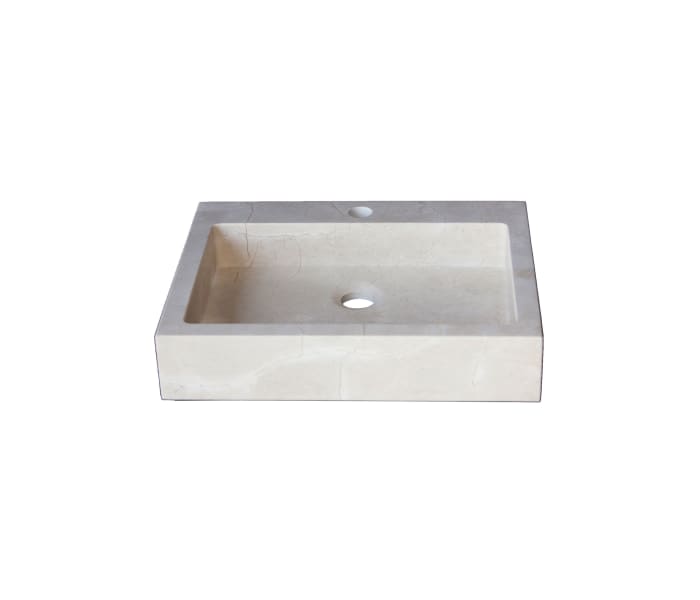 Lavabo de mármol natural Bruntec Escuadra Detalle 1