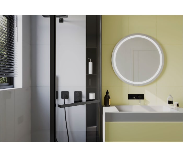 Espejo de baño con luz LED Bruntec Mirak Ambiente 2