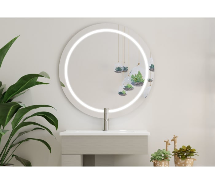 Espejo de baño con luz LED Bruntec Nova Principal 0