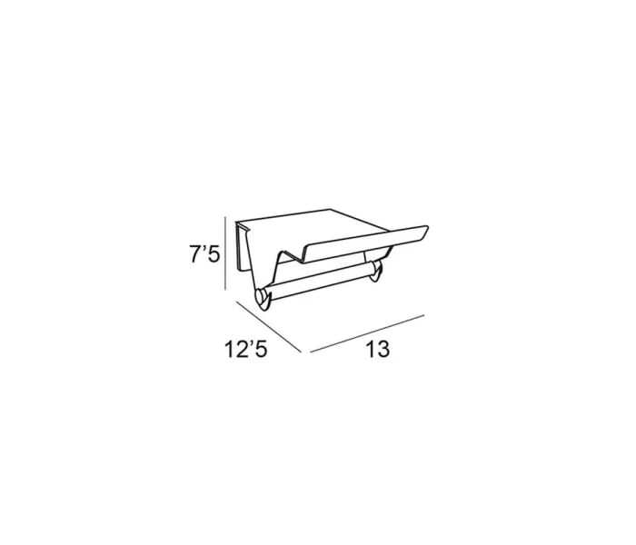 Portarrollos de baño Manillons Torrent Yass Croquis 5