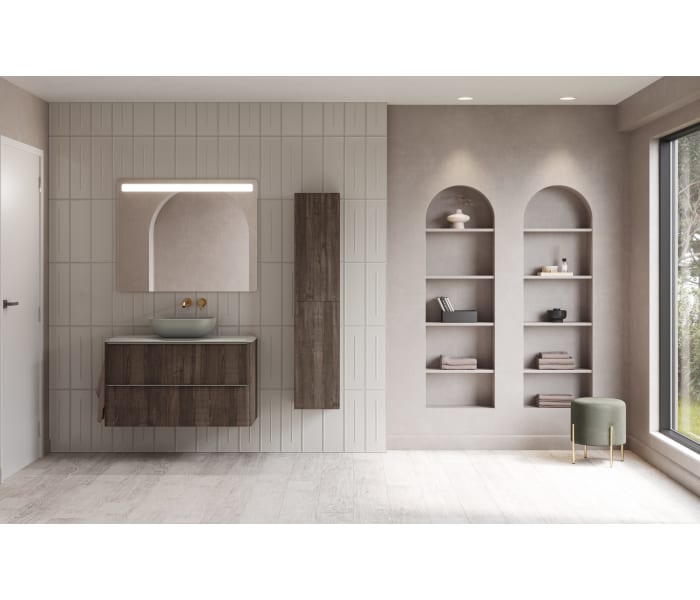 Mueble de baño con encimera arena de resina Royo Dai Top Principal 2