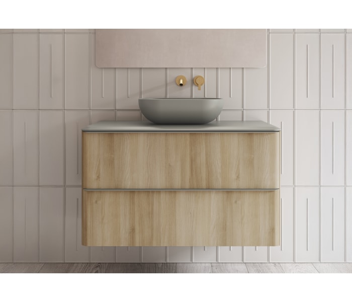 Mueble de baño con encimera arena de resina Royo Dai Top Detalle 6