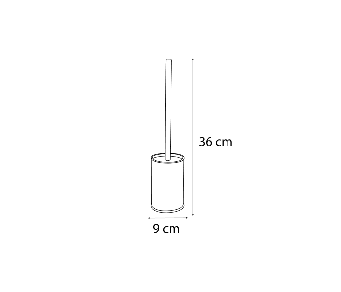 Escobillero de baño Mediterránea de baño 401 Croquis 2