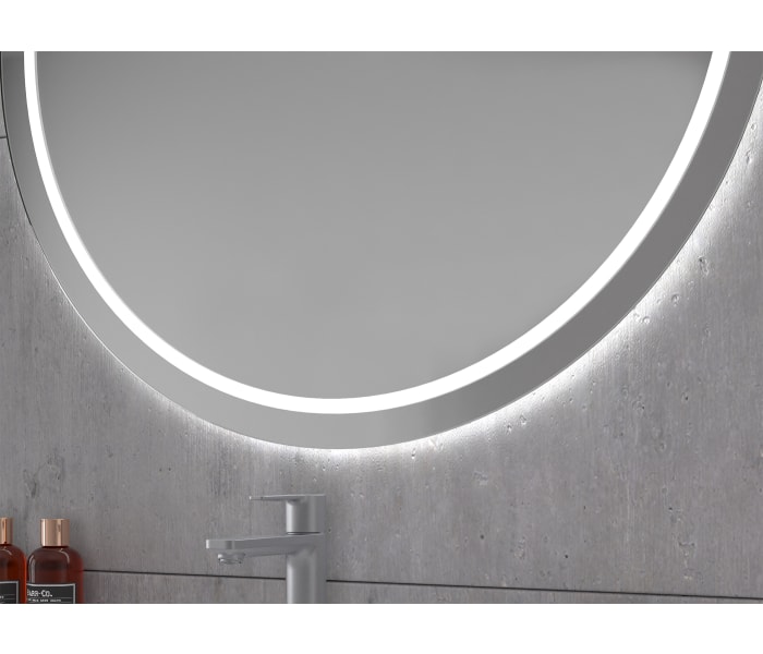 Espejo de baño con luz LED Eurobath Mallorca Detalle 1