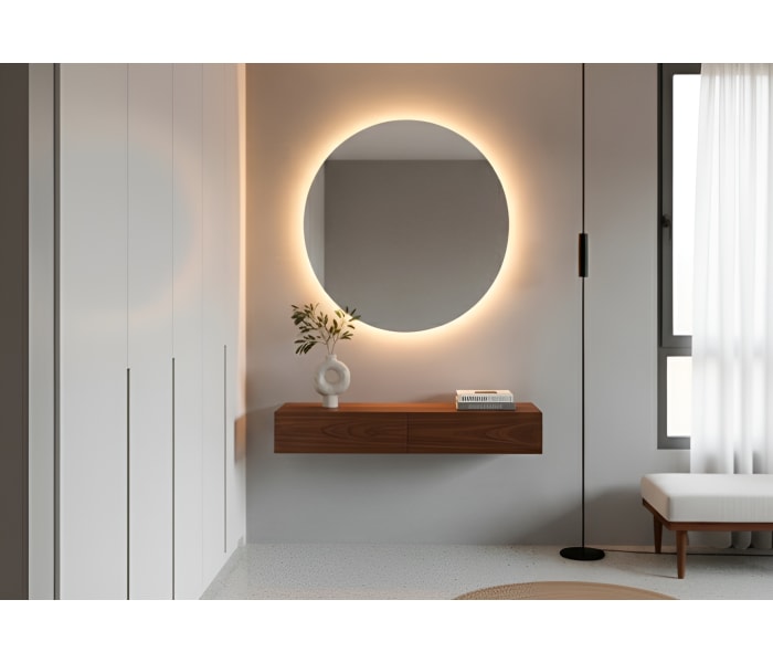 Espejo de baño con luz LED Bruntec Sun Ambiente 7
