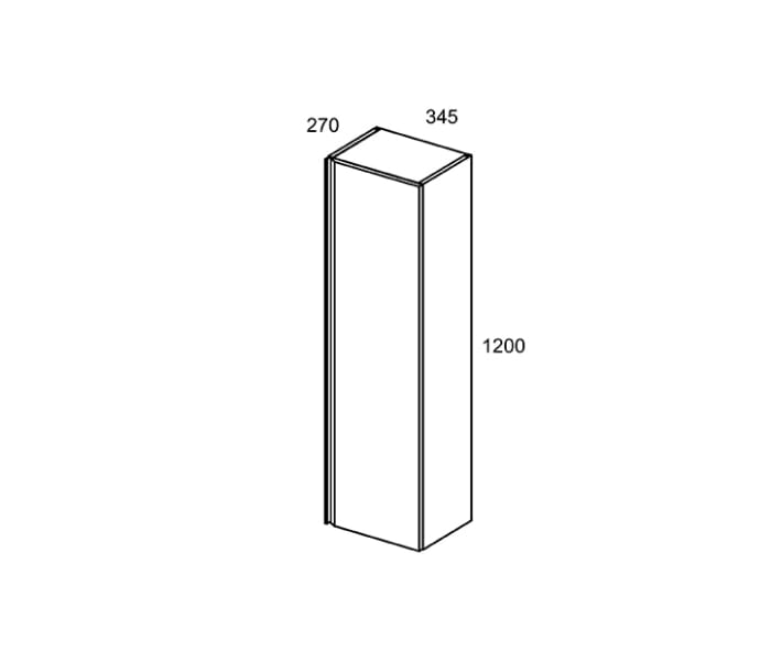 Columna de baño Viso Icon Croquis 22