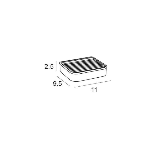 Jabonera de baño a pared Manillons Torrent Eco 6500 Croquis 4