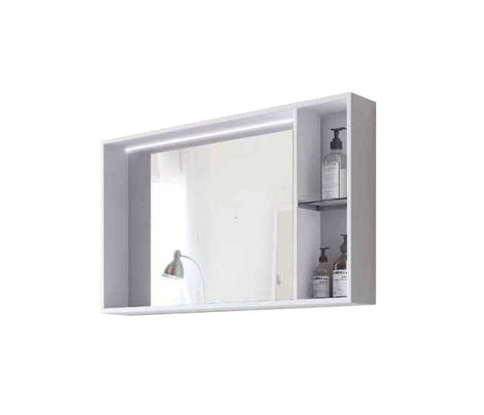 VITRINA RECTANGULAR 2 PUERTAS (ESPEJO/LUZ)