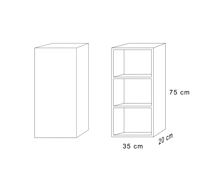 Columna de baño Bruntec Lia Croquis 10