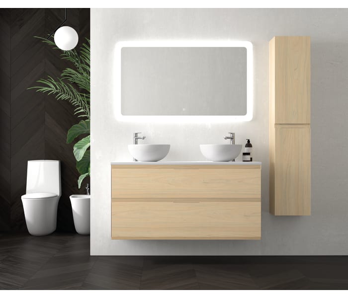 Mueble de baño con encimera de piedra Avila Dos Carmen Principal 1