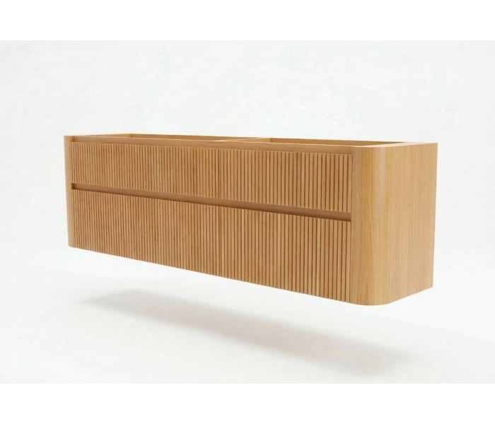Conjunto de mueble de baño con lavabo Solid Surface Bruntec Duna Principal 1