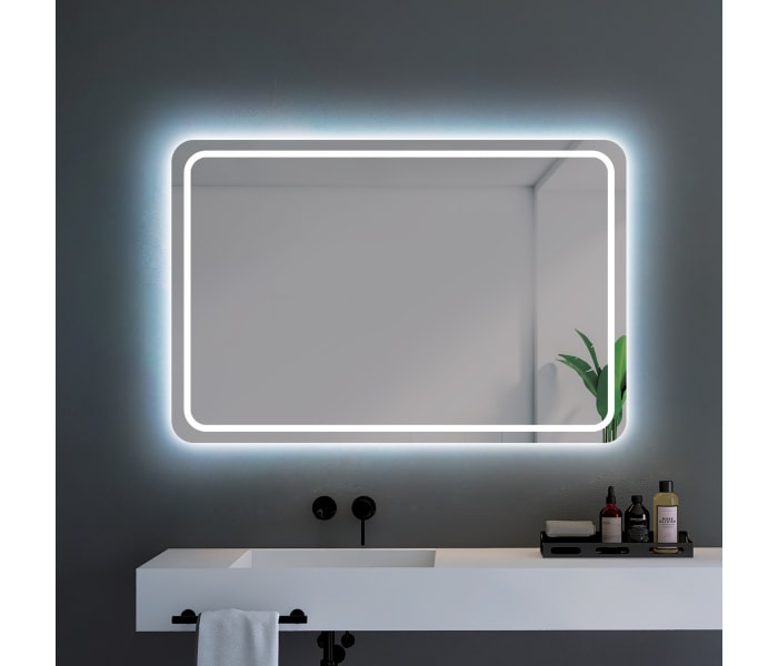 Espejo de baño con luz LED Ledimex Grecia Principal 0
