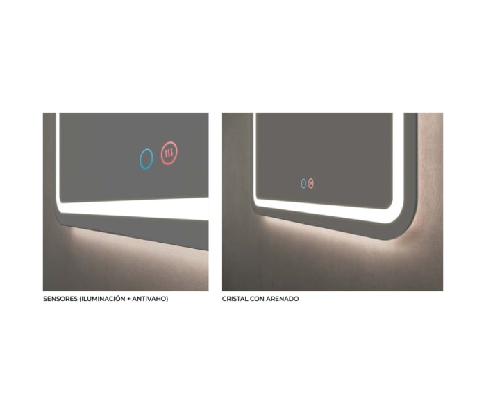 Espejo de baño con luz LED Ledimex Grecia Detalle 6