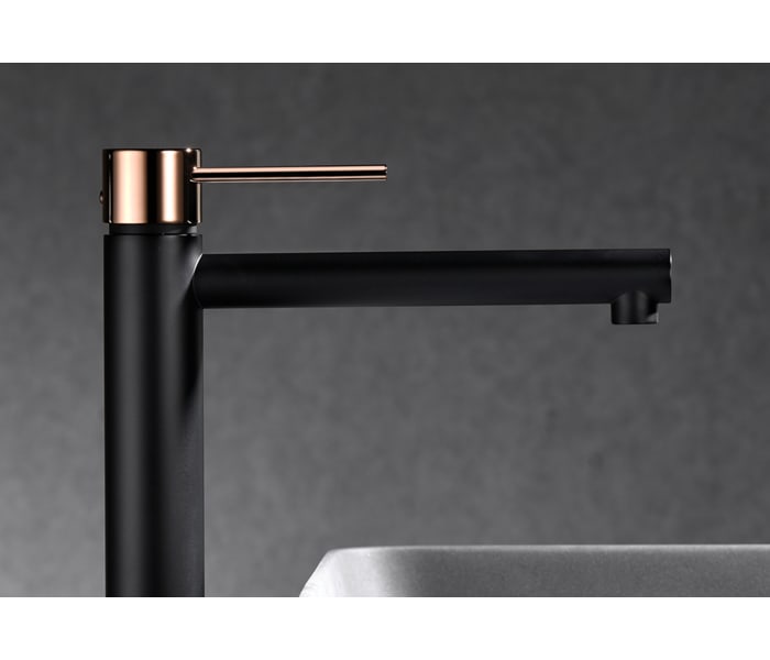 Pack Grifo de lavabo caño alto Imex Milos + Válvula click-clack Ambiente 4