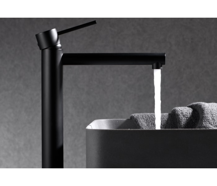 Pack Grifo de lavabo caño alto Imex Milos + Válvula click-clack Ambiente 5