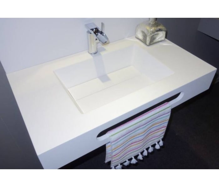 Lavabo suspendido Bruntec Miami Detalle 3
