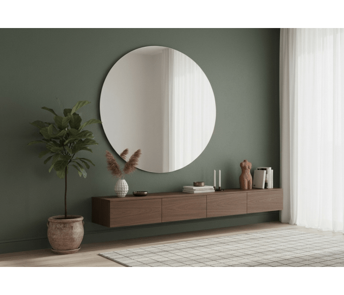 Espejo de baño Bruntec Round Principal 1