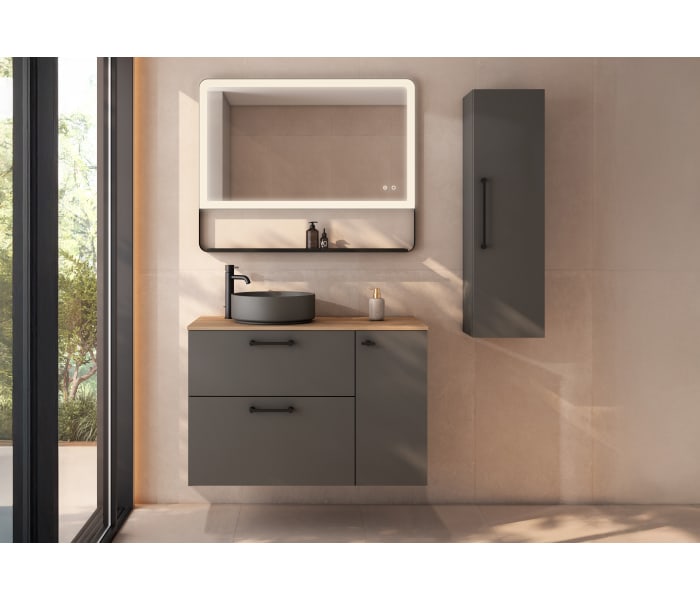 Mueble de baño con encimera de madera VisoBath Verso Principal 6