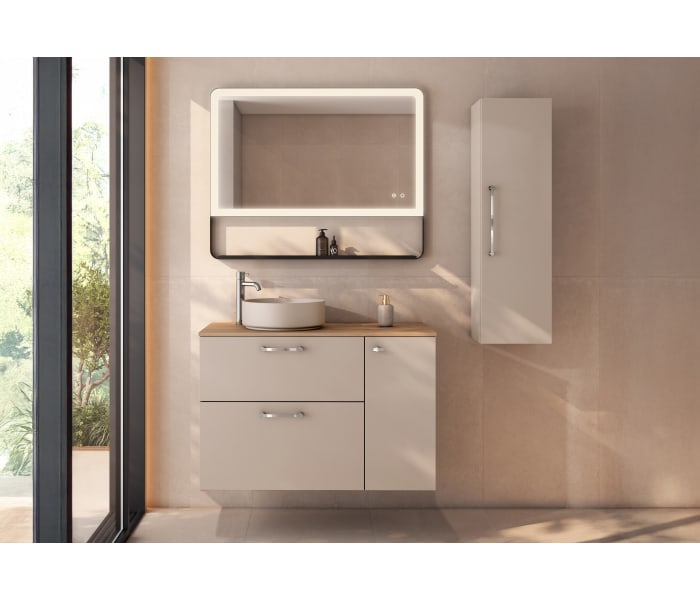Mueble de baño con encimera de madera VisoBath Verso Principal 5