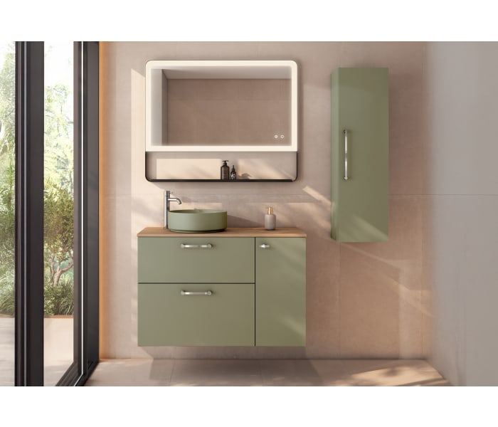 Mueble de baño con encimera de madera VisoBath Verso Principal 3