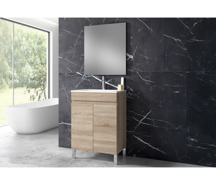Conjunto mueble de baño Bruntec Malmo Principal 0