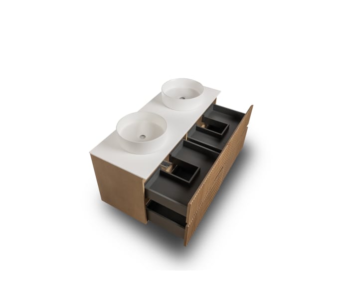 Mueble de baño con encimera de solid surface Bruntec Alpes 9 Detalle 4