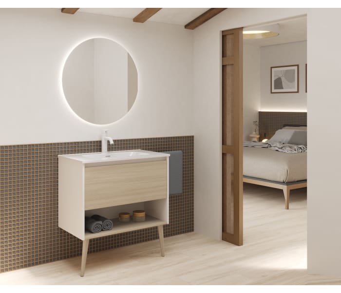 Conjunto mueble de baño Amizuva Nara Principal 0