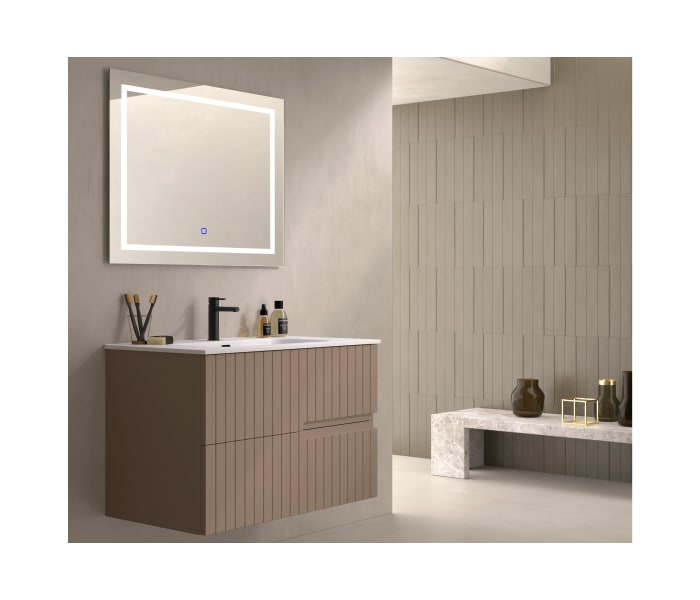 Conjunto mueble de baño Bruntec Ebi colores Principal 4