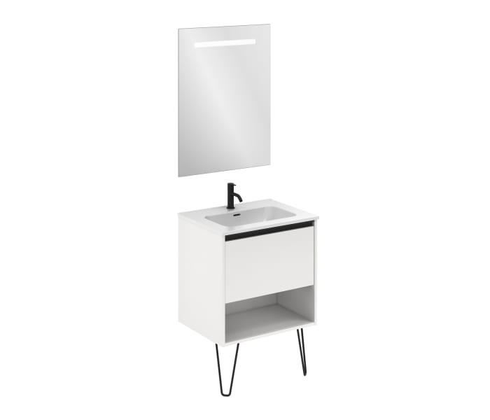 Conjunto mueble de baño Amizuva Yoko 3d 10