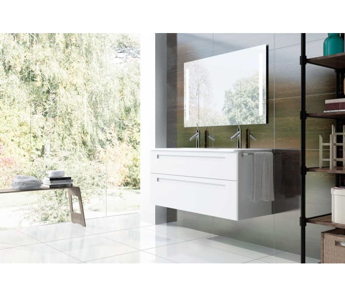 Mueble de baño Avila dos Paris 120 cm 2 cajones