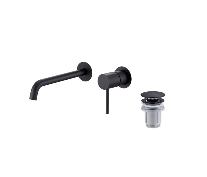 Grifo de lavabo empotrado Imex Monza + Válvula click-clack de Imex Principal 1