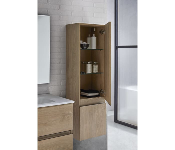 Mueble auxiliar baño Hana 120 cm x 35 cm x 27 cm Sanchis — Decosola