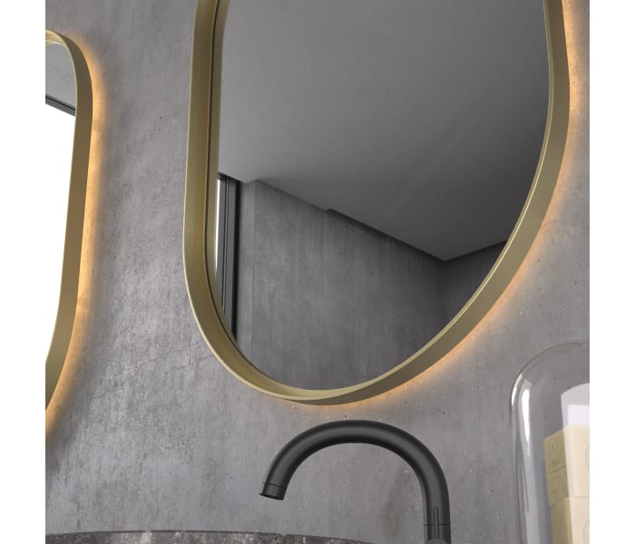 Espejo de baño con luz LED Eurobath Saba Detalle 4