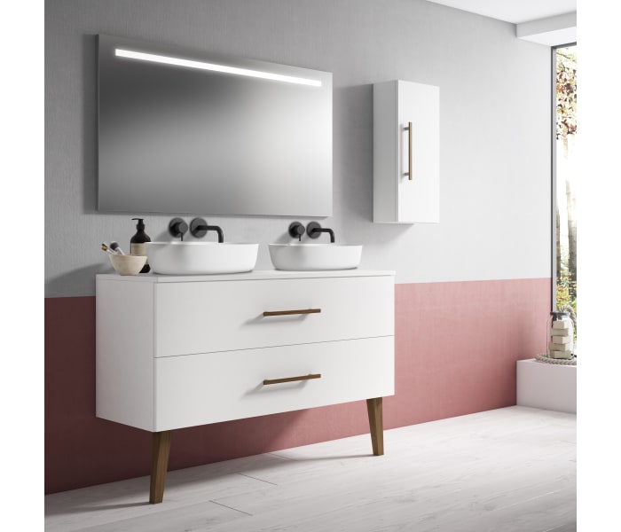 Mueble de baño con encimera de resina Bruntec Gaia Principal 0