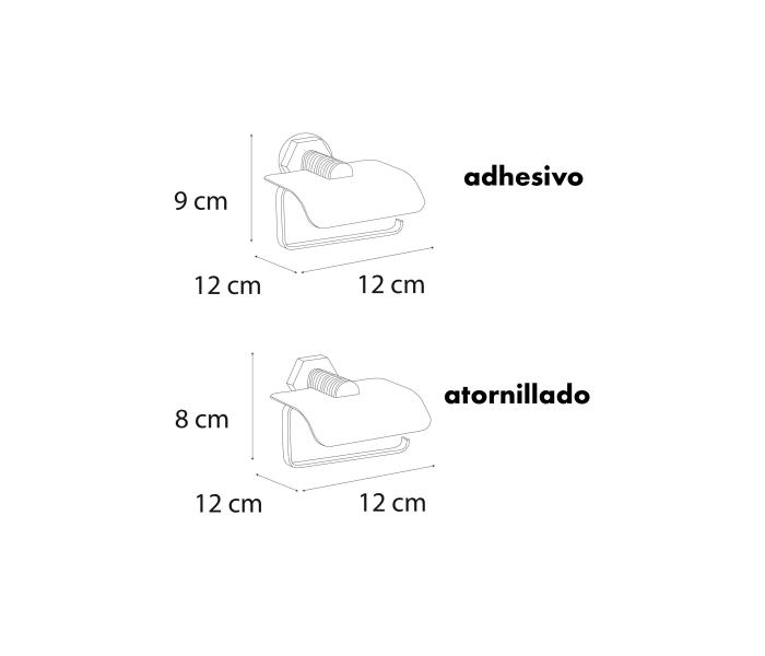 Portarrollo de baño Mediterránea de Baño Intro Croquis 1