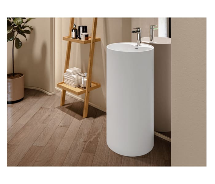 Lavabo de pedestal de Hidronatur Chelva Ambiente 2