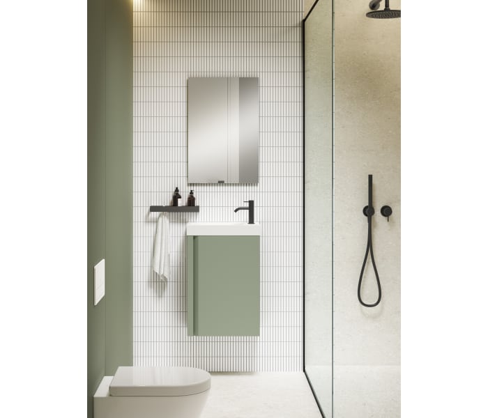 Conjunto completo mueble de baño de fondo reducido 22 cm Visobath Lagos Principal 0