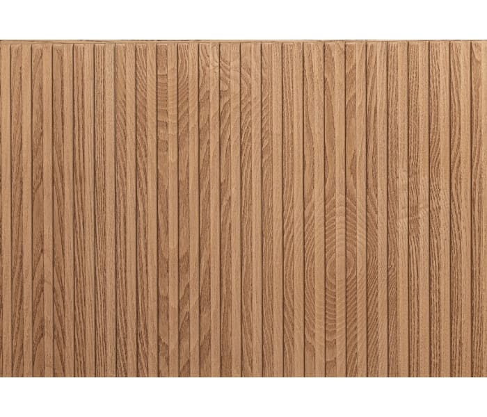 Conjunto mueble de baño madera varias medidas, maciza de fresno con lavabo Solid Suface Bruntec Neo Curve Detalle 6