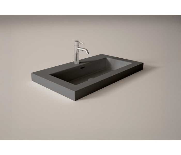 Lavabo encastrado 11.5 cm alto Visobath Nantes Principal 2