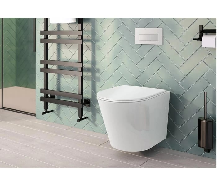 Pack inodoro + cisterna empotrada + pulsador Fossil Natura Venecia Ambiente 3