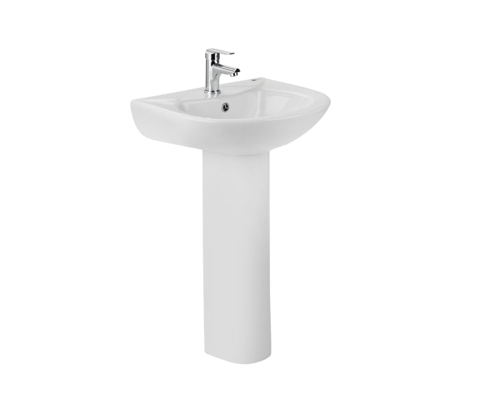 Lavabo con pedestal Inca Strohm Teka Principal 0