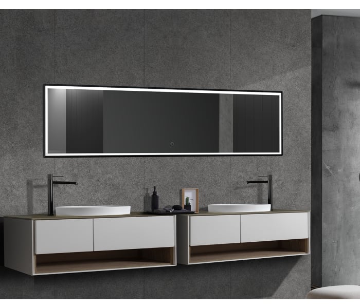 Espejo de baño con luz LED Ledimex New York Principal 0