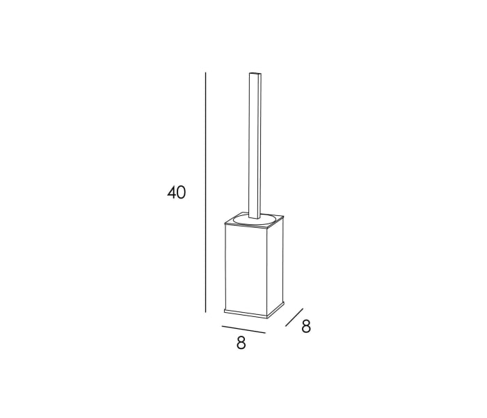 Escobillero de baño Manillons Torrent Sintor Croquis 1