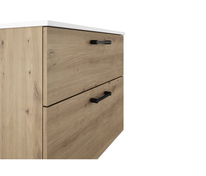 Conjunto de mueble de baño con banquillo con lavabo Flat VisoBath Verso Detalle 8