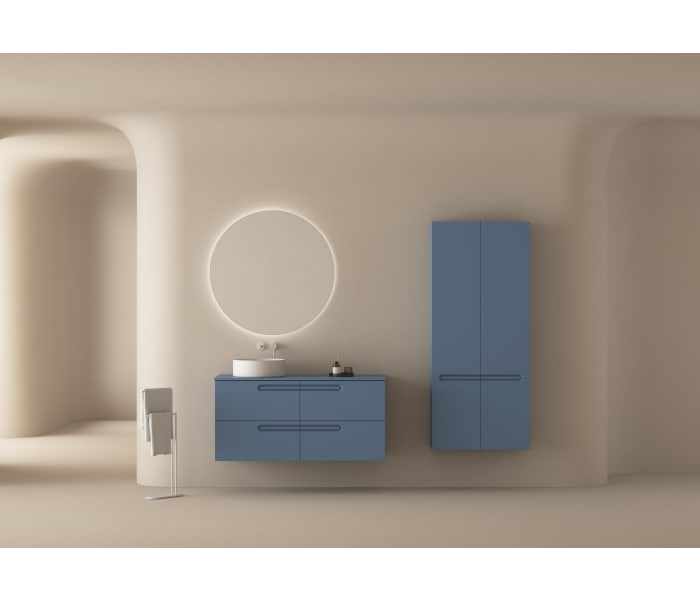 Mueble de baño con encimera de madera Royo Econic Ambiente 12